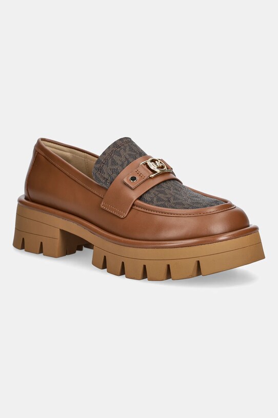 MICHAEL Michael Kors mokaszin Mandy szintetikus bőr barna 40T5MAFP2L.227