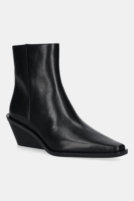 Кожаные полусапожки MICHAEL Michael Kors Nash без утепления чёрный 40T5NSME5L.001