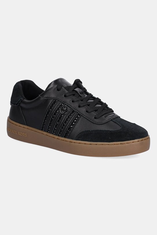 MICHAEL Michael Kors sneakersy Scotty skóra zamszowa czarny 43T5SCFS1L.001