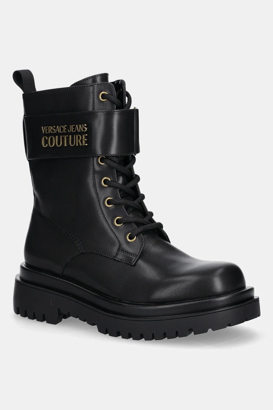 Versace Jeans Couture workery imitacja skóry licowej czarny 79VA3S64.71570.899