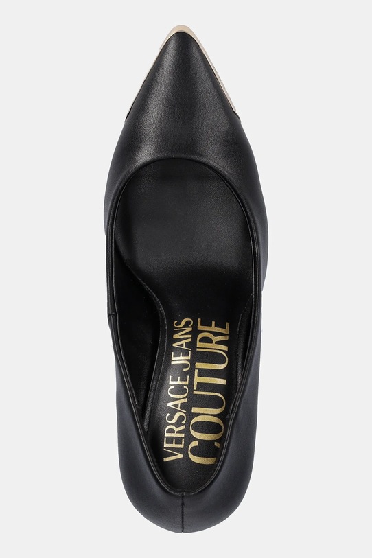 Versace Jeans Couture szpilki skórzane czarny 79VA3S50.ZP127.899