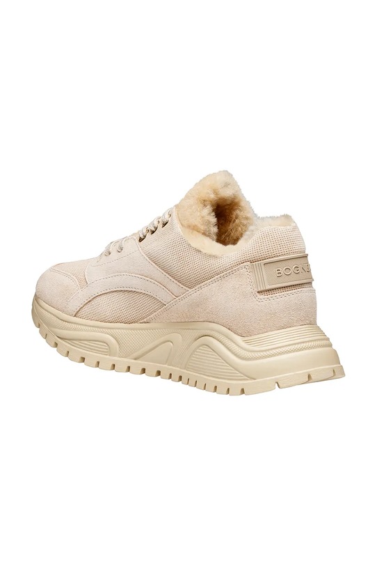 Bogner sneakersy skórzane MALAGA 20 A 22540353 beżowy AW25