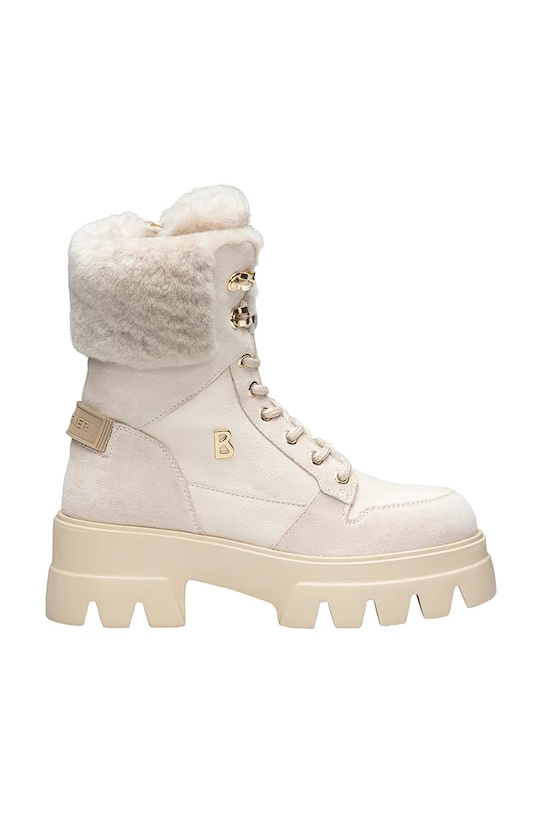 Bogner botki SAPPORO 3 skóra zamszowa beżowy 22542913