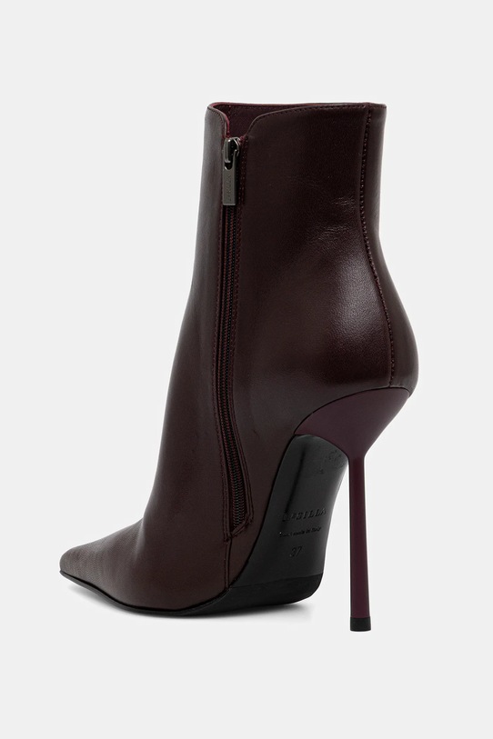 Obuća Kožne gležnjače Le Silla Stivaletto Bella 4217C100BMPPNEM160 bordo
