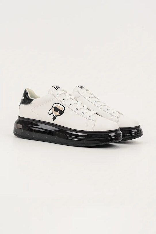 Karl Lagerfeld sneakersy skórzane KAPRI KUSHION KL62630N.010 biały AW25