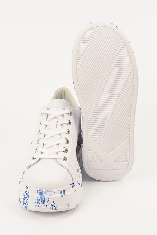 Karl Lagerfeld sneakers din piele ANAKAPRI KL63511F.01V alb