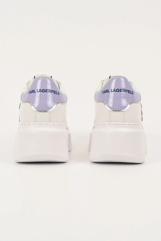 Obuwie Karl Lagerfeld sneakersy skórzane ANAKAPRI KL63530N.01V biały