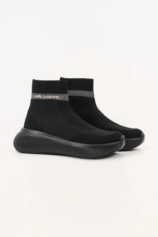Karl Lagerfeld sneakersy KREEPER RUN KL64444.K0X czarny AW25