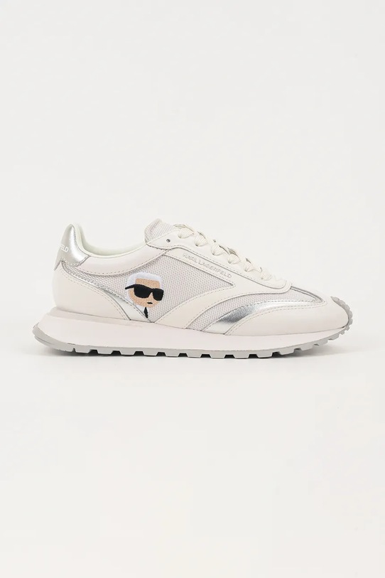 Karl Lagerfeld sneakersy KAIRO NFT tekstylny biały KL61130N.41S