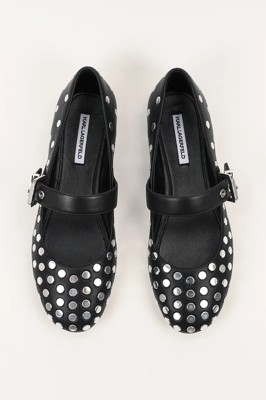 Μπαλαρίνες Karl Lagerfeld KARO μαύρο KL40127.00S
