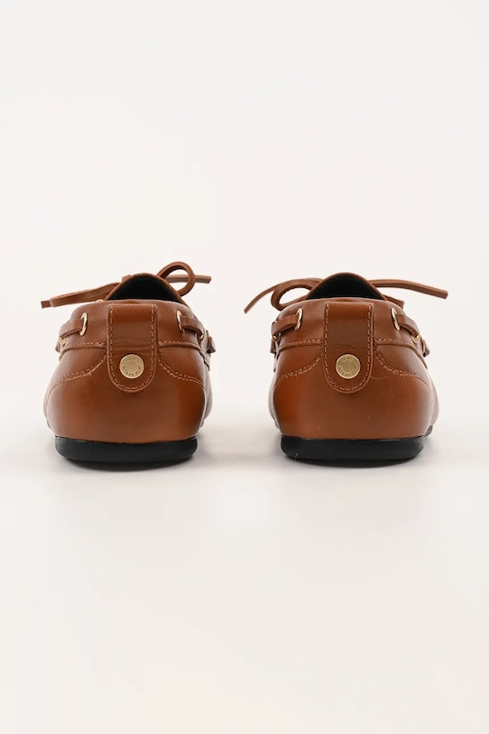 Boty Kožené mokasíny Karl Lagerfeld MARLEE KL41325.022 hnědá