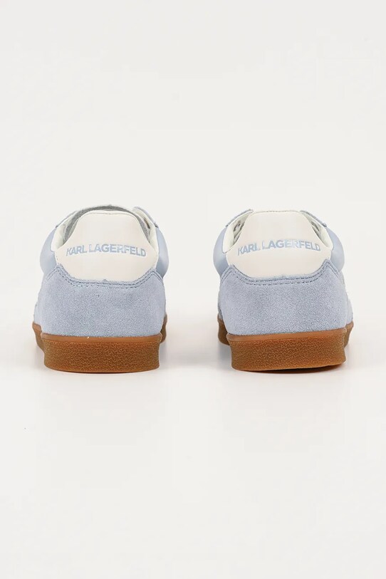 Obuwie Karl Lagerfeld sneakersy zamszowe KANDIDATE KL63855.3LB niebieski