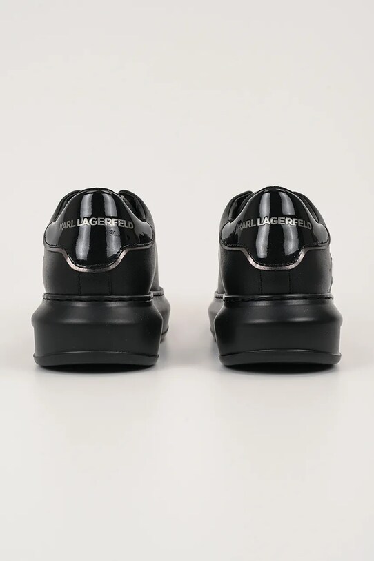 Obuwie Karl Lagerfeld sneakersy skórzane KAPRI KL62539K.00X czarny
