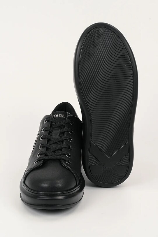 Karl Lagerfeld sneakersy skórzane KAPRI KL62539K.00X czarny