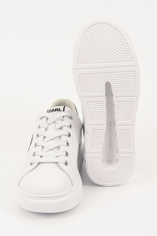 Karl Lagerfeld sneakersy skórzane KAPRI KITE KL64525.011 biały