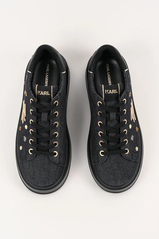 Karl Lagerfeld sneakersy ANAKAPRI czarny KL63528D.DAG