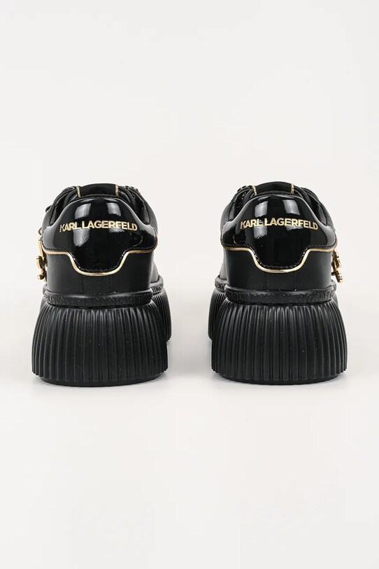 Obuwie Karl Lagerfeld sneakersy skórzane KREEPER LO KL42376A.00G czarny