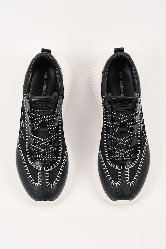 Karl Lagerfeld sneakers KREEPER RUN negru KL64418.400