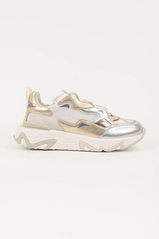 Karl Lagerfeld sneakersy BLAZE tekstylny złoty KL62425A.4SG