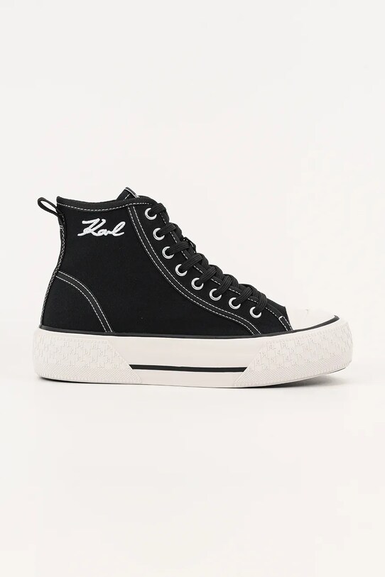Karl Lagerfeld trampki KAMPUS MAX III platforma czarny KL60655.900