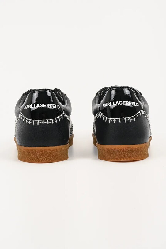 Obuwie Karl Lagerfeld sneakersy skórzane KANDIDATE KL63810A.000 czarny