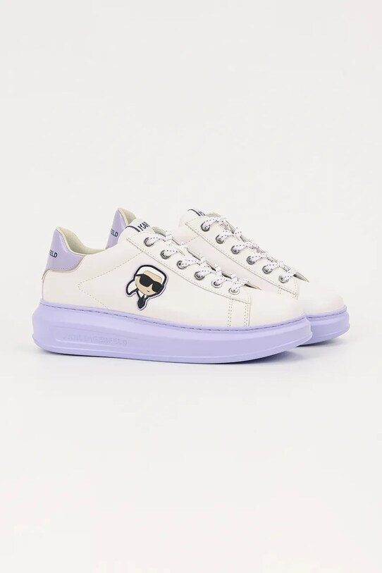 Karl Lagerfeld sneakersy KAPRI KL62530N.01V biały AW25