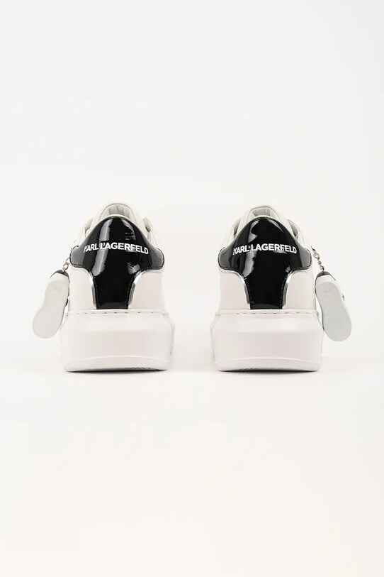Obuwie Karl Lagerfeld sneakersy skórzane KAPRI KL62519.011 biały