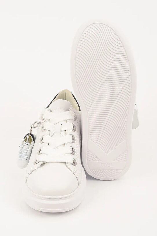 Karl Lagerfeld sneakersy skórzane KAPRI KL62519.011 biały