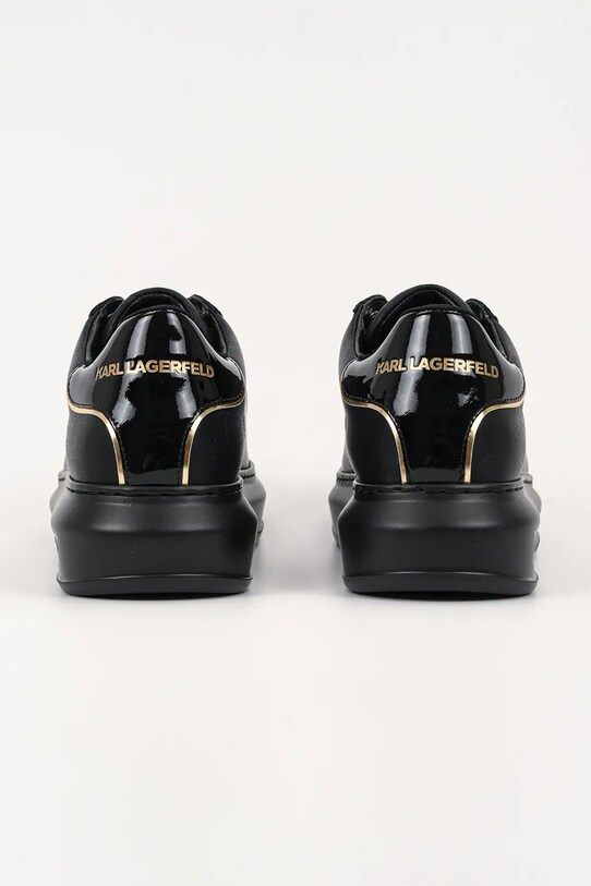 Obuwie Karl Lagerfeld sneakersy skórzane KAPRI KL62518.00G czarny