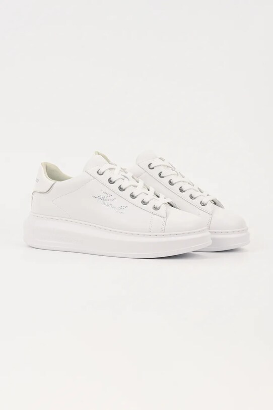 Karl Lagerfeld sneakersy skórzane KAPRI KL62518.01S biały AW25