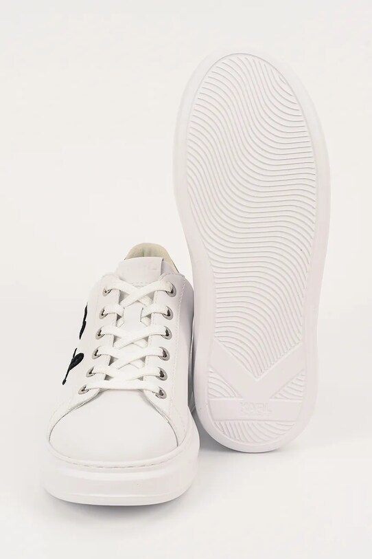 Karl Lagerfeld sneakersy skórzane KAPRI KL62572A.011 biały