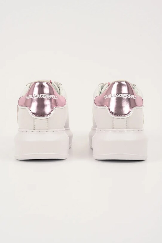 Obuwie Karl Lagerfeld sneakersy skórzane KAPRI KL62511A.01P biały