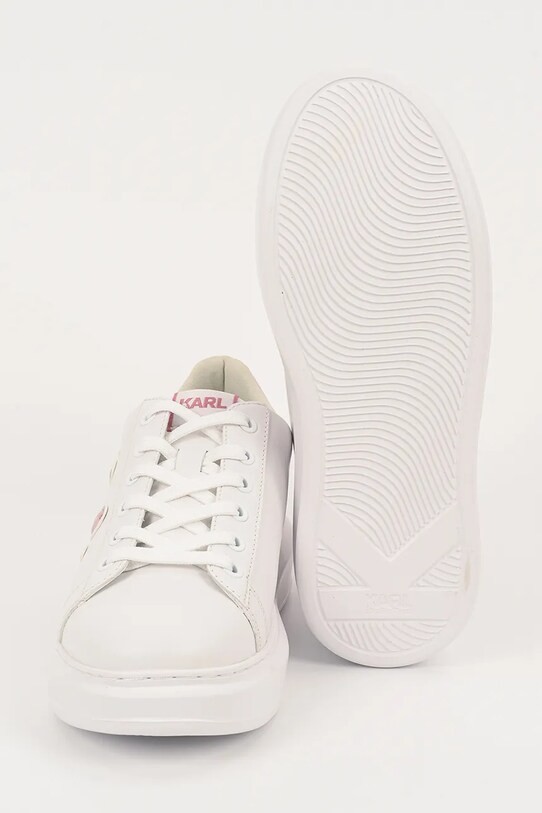 Karl Lagerfeld sneakersy skórzane KAPRI KL62511A.01P biały