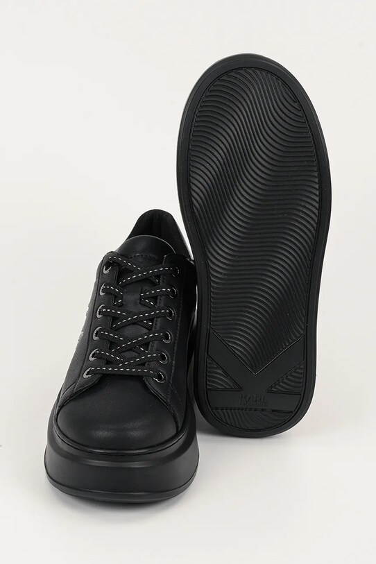 Karl Lagerfeld sneakersy skórzane ANAKAPRI KL63513.000 czarny