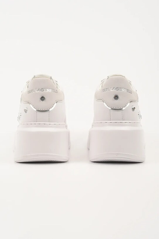 Obuwie Karl Lagerfeld sneakersy skórzane ANAKAPRI KL63528.01S biały