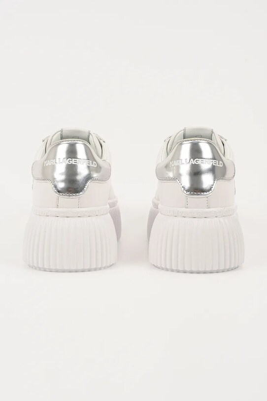 Boty Kožené tenisky Karl Lagerfeld KREEPER LO KL42311A.01S bílá