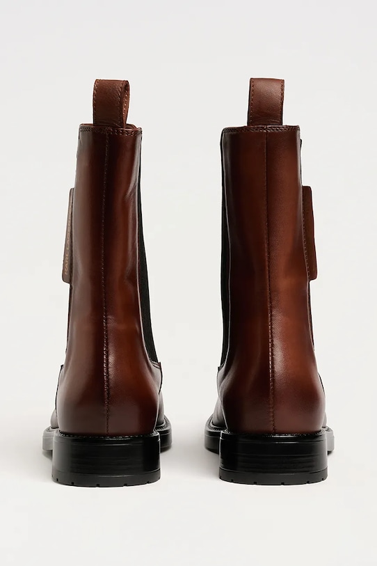 Încălțăminte Karl Lagerfeld cizme BLAKE KL41460.033 maro