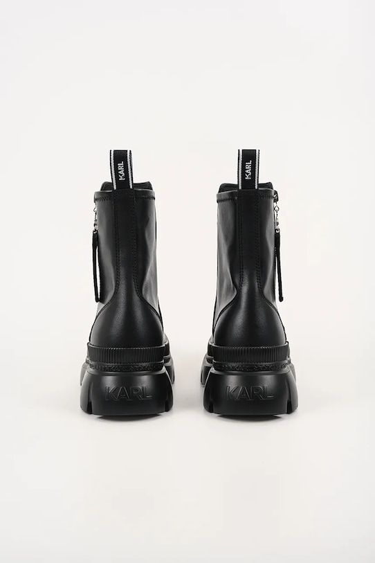 Παπούτσια Μπότες τσέλσι Karl Lagerfeld TREKKA MAX KL43565.000 μαύρο
