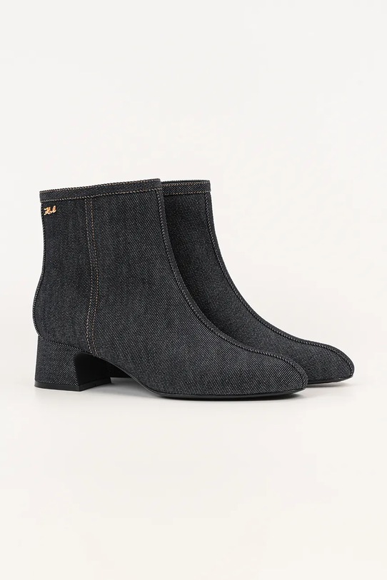 Karl Lagerfeld botki skórzane BONNIE KL30351A.DAA czarny AW25