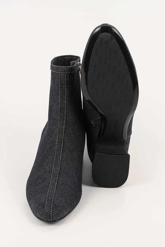 Karl Lagerfeld botki skórzane BONNIE KL30351A.DAA czarny