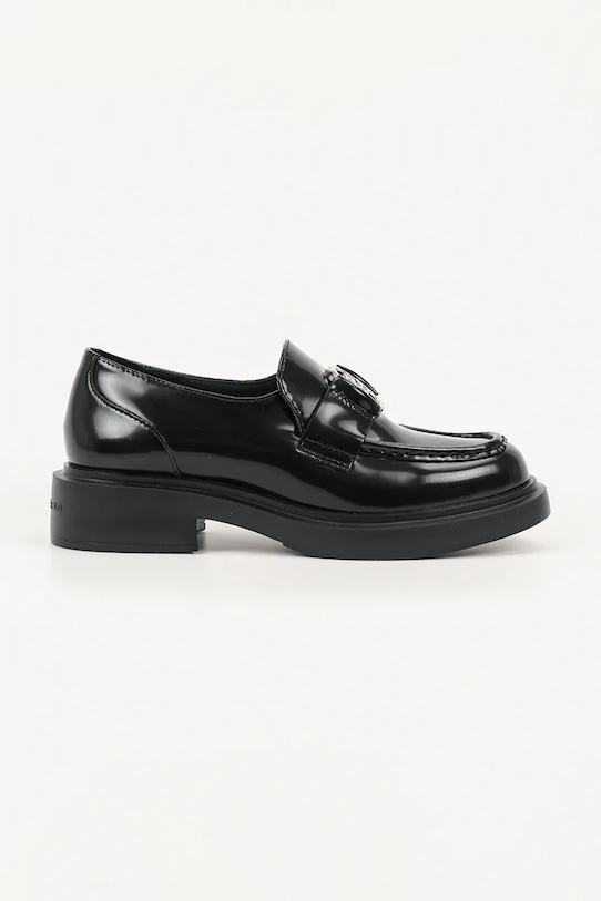 Karl Lagerfeld mocasini de piele MACIE piele negru KL41217.000
