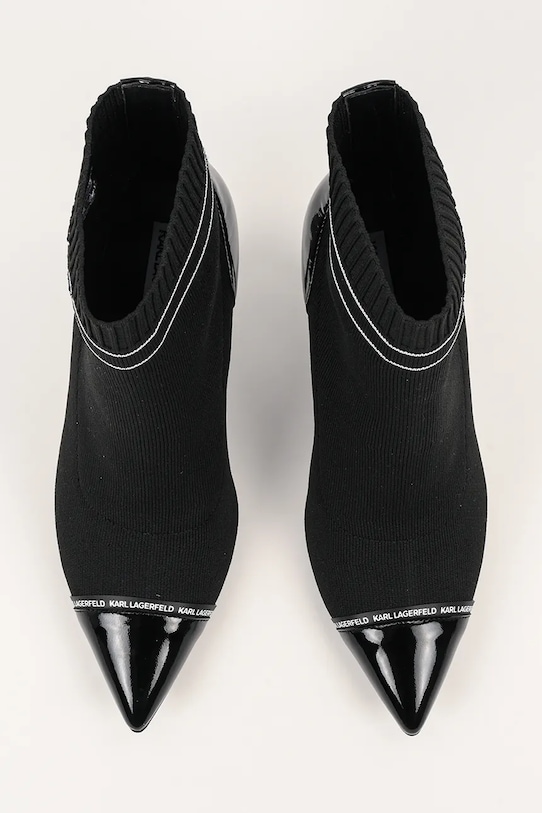 Karl Lagerfeld botine PANDARA negru KL31357.K00