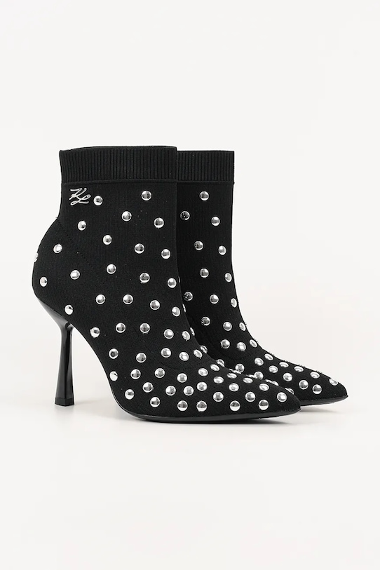 Karl Lagerfeld botine PANDARA KL31367.K0S negru AW25