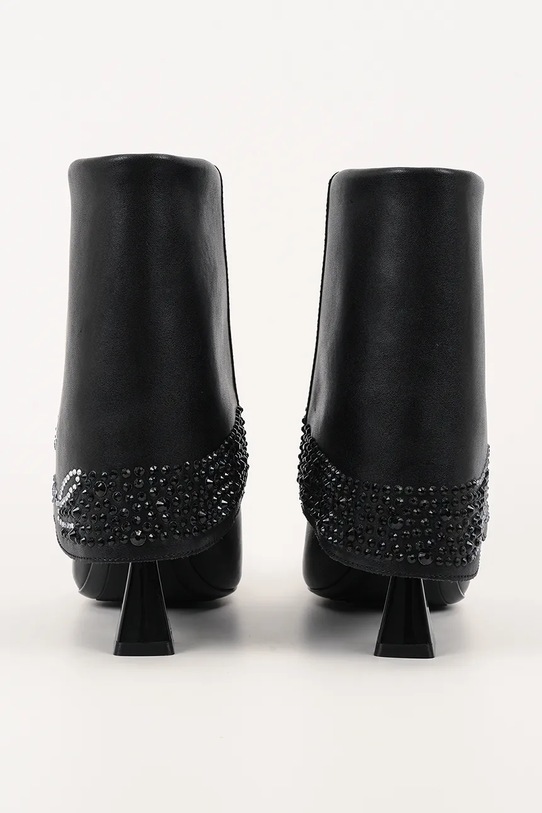 Obuwie Karl Lagerfeld botki zamszowe DEBUT II KL32043.000 czarny