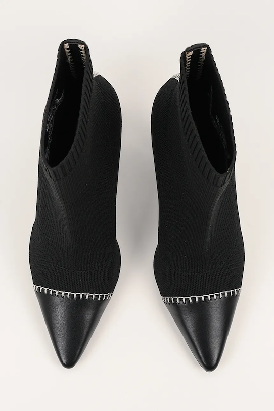 Karl Lagerfeld botine DEBUT II negru KL32062.K00