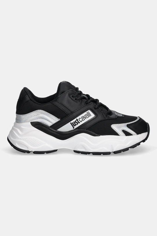 Just Cavalli sneakersy 79RA3SL2ZSD67LS1 czarny AW25
