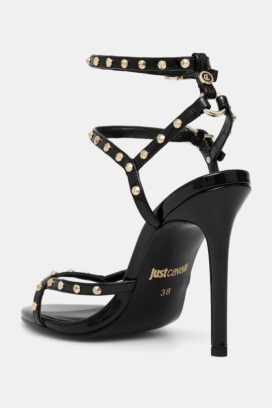 Παπούτσια Πέδιλα Just Cavalli 79RA3S20ZSD52899 μαύρο