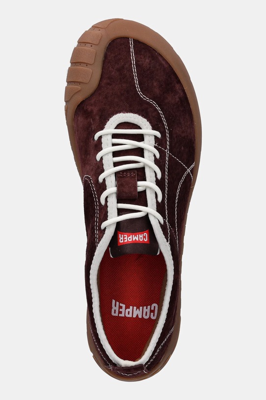 Tenisice od brušene kože Camper Peu Path bordo K201815.003