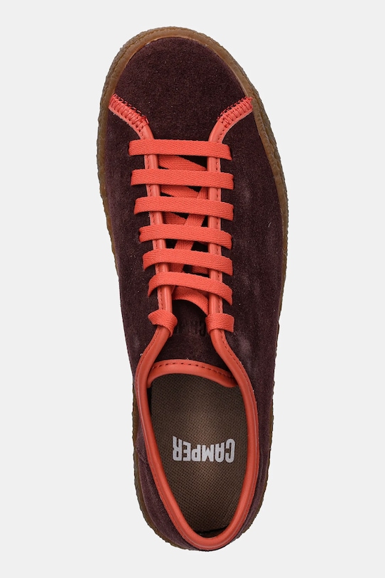 Camper sneakersy zamszowe Peu Terreno bordowy K201824.001