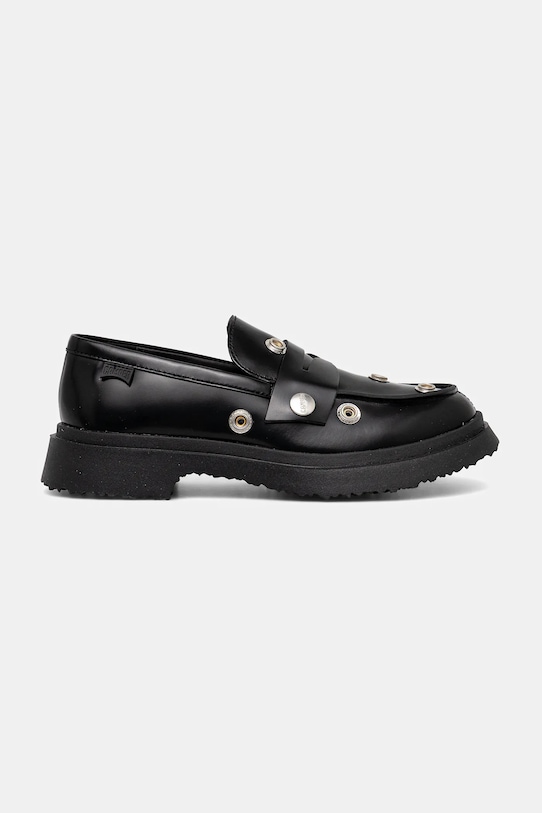 Παπούτσια Δερμάτινα μοκασίνια Camper TWS K201832.001 μαύρο